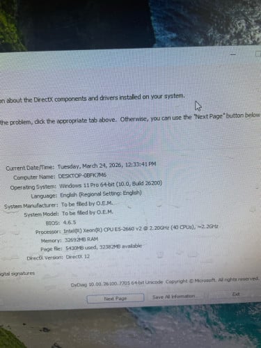 Clone Xeon *2 E5-2660v2(40cpu) ram 32gb ssd 256gb VGA 2gb