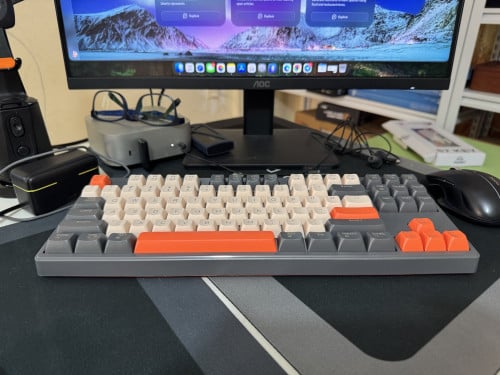 FreeWolf Bluetooth + Wireless 2.4G Keyboard