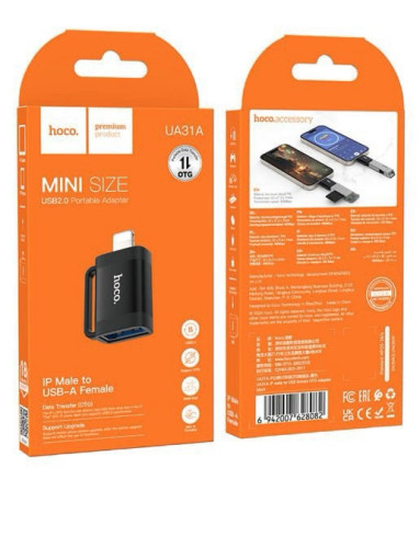 Hoco mini size USB 2.0 portable adapter ua31A
