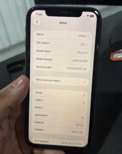 Iphone 11 128 GB