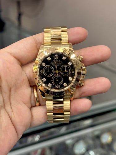 ROLEX Daytona 18K Yellow Gold 40mm 116528