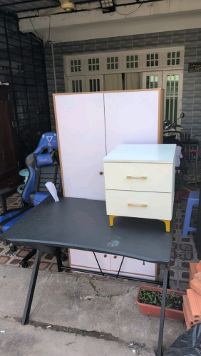 Wardrobe and cabinets