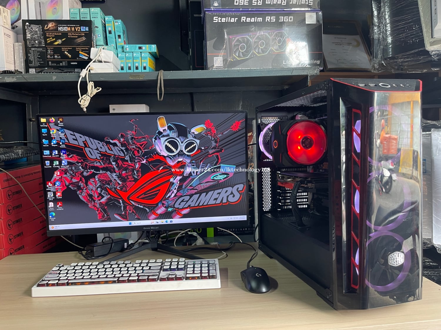Set Gaming i7 9700K