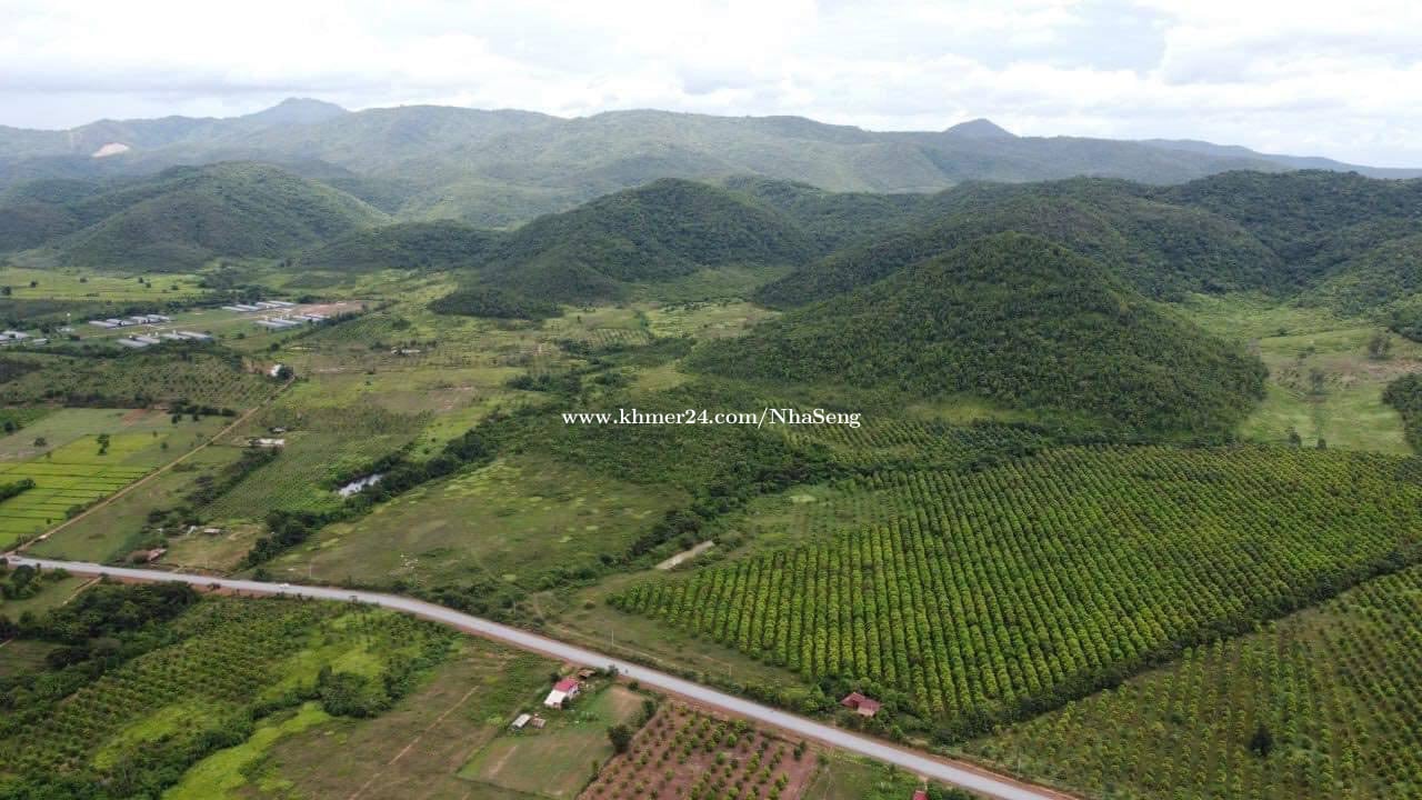ដីចំកាលក់កំពត ដីជាប់ផ្លូវ40m