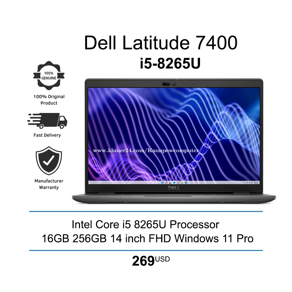 ๐๐๐ฅ๐ฅ ๐๐๐ญ๐ข๐ญ๐ฎ๐๐ 7400 | i5-8265U 16GB 256GB 14" FHD = $269