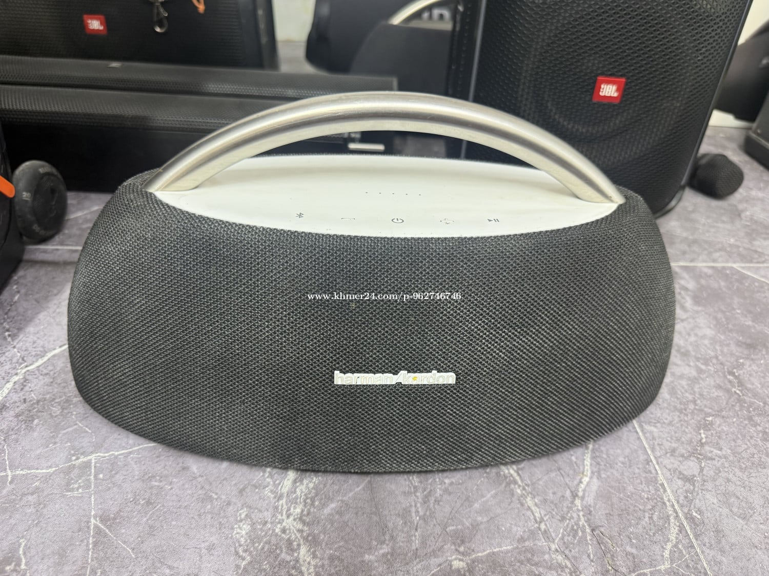 Harman/Kardon Go plus play នៅស្អាតថ្មសំឡេងល្អ