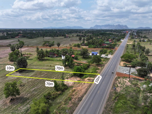 ដីជាប់ផ្លូវជាតិលេខ ៣ លក់បន្ទាន់ៈ