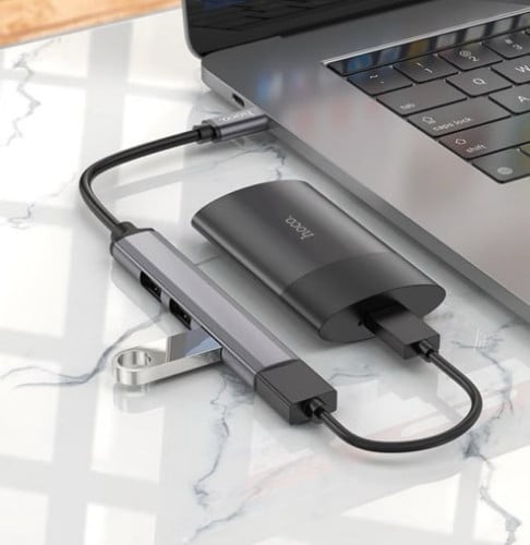 Hoco mini adapter type-c to USB 3.0+ USB 2.0*3