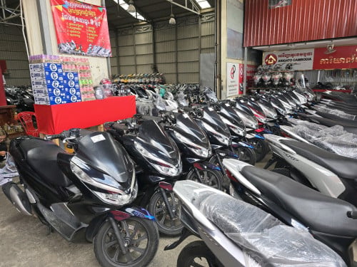 PCX 2020 ជប៉ុន​ក្រដាសពន្ធ