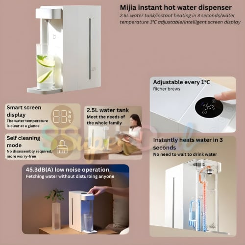 Xiaomi Mijia Instant Hot Water Dispenser S2202 (ម៉ាស៊ីនបញ្ចេញទឹកក្ដៅ)