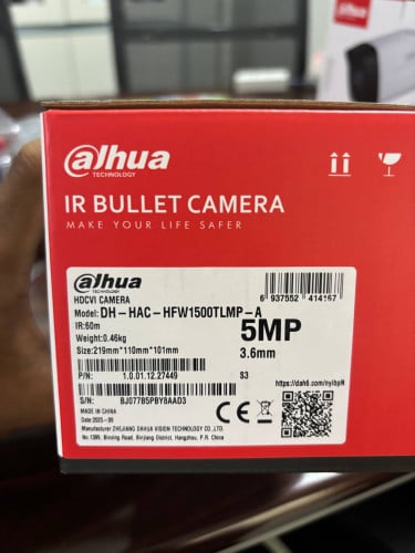 #5MP IR HDCVI Fixed-focal Bullet Camera