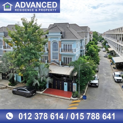 វីឡាទោល កែង (Diamond Villa​) ក្នុងបុរី វិមានភ្នំពេញ 598 ត្រូវការលក់បន្ទាន់ខ្លាំង