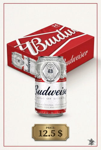 Budweiser The King of Beer