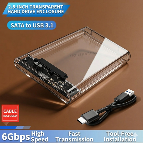 Case Harddisk SSD Port USB3.1 /6Gbps Type C