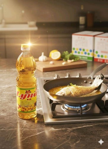 Cooking Oil Lyna Brand ប្រេងឆា Lyna