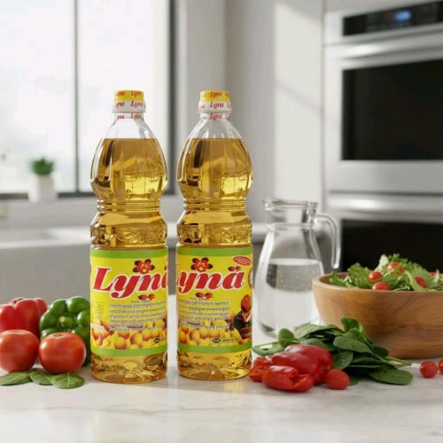 Cooking Oil Lyna Brand ប្រេងឆា Lyna