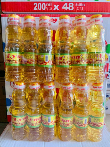 Cooking Oil Lyna Brand ប្រេងឆា Lyna