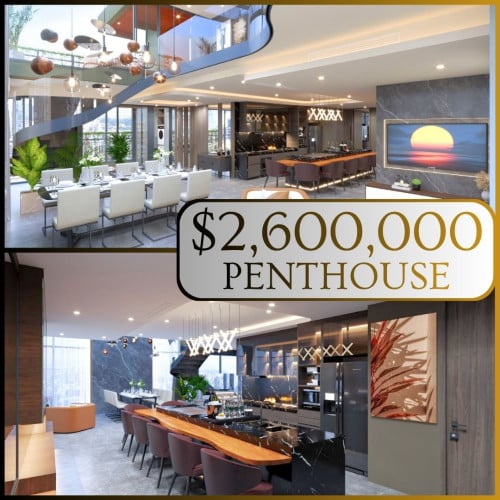 Penthouse 4 Bed 4 Bath For Sale