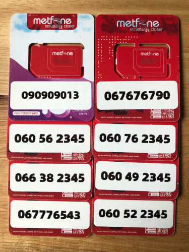 Special number metfone