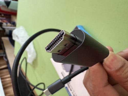 កម្រិតរូបភាពច្បាស់ Type C to HDMI Cable 2M 4K