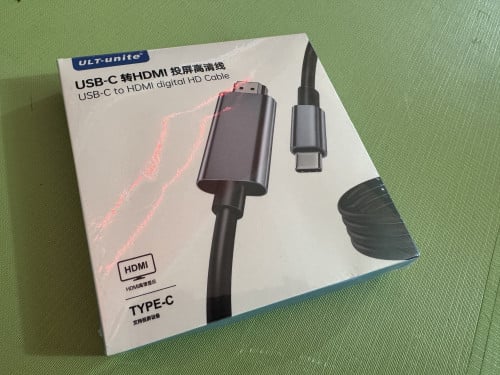 កម្រិតរូបភាពច្បាស់ Type C to HDMI Cable 2M 4K