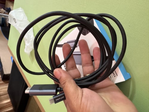 កម្រិតរូបភាពច្បាស់ Type C to HDMI Cable 2M 4K