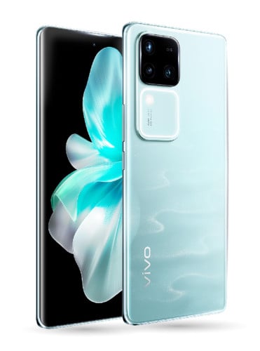 Vivo V30 5G Memory 256GB Ram 12GB Aqua Color