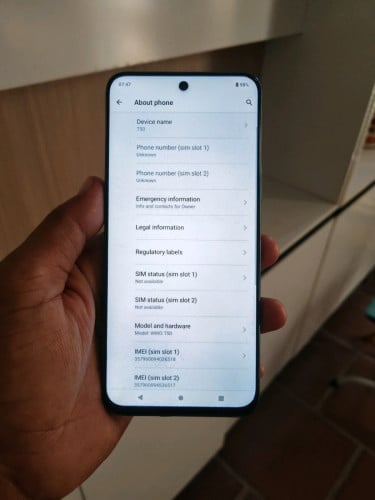 Wiko T50 128G ប្រើបានសុីម២👉$65
