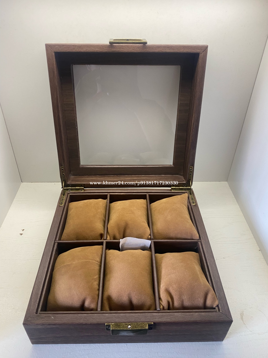 ប្រអប់នាឡិកា 6 ថត | Watch Box |