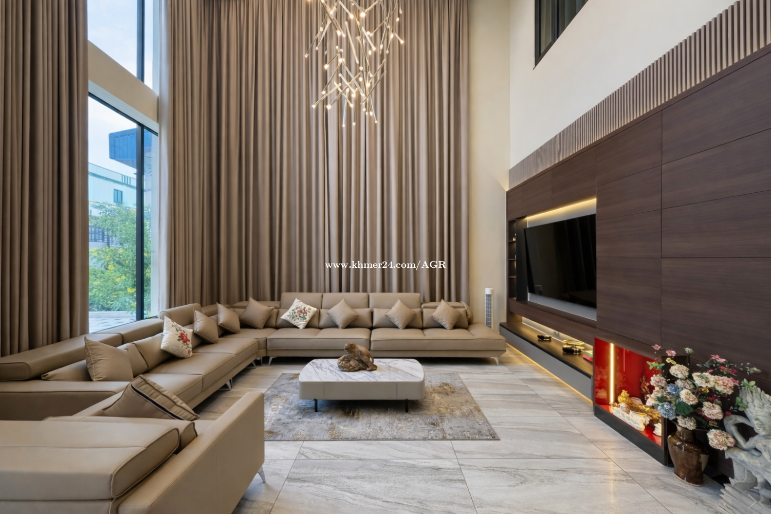 ๐ก 5 BR Luxury Private Pool Villa for Rent Near Hanoi Street (Sen Sok Area) | 10 Minutes From AEON 2