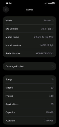 ចង់លក់iPhone 12promax 333$