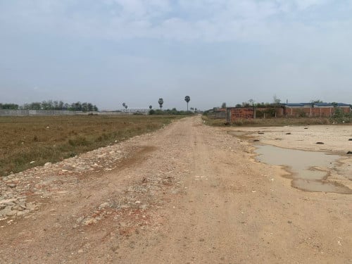 ដីលក់ នៅសង្កាត់គោករកា ខណ្ឌព្រែកព្នៅ/Land For sale Located in sangkat kork Roka Khan preak pknov
