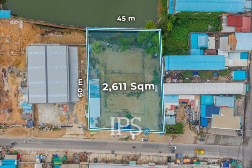 #សម្រាប់លក់ 🏗 ដីទំហំ 2,611 ម៉ែត្រការេ -📍ចោមចៅ 1, ភ្នំពេញ