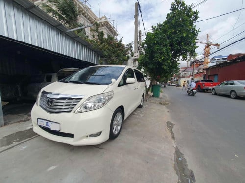Alphard ឆ្នាំ 2009 V4 ប៉ុង1 ធានាឡានសុីន១ជុំ