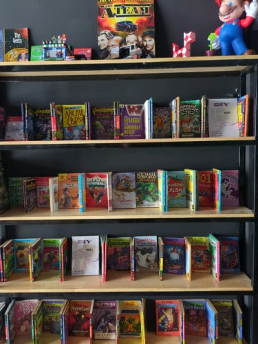 Books, cheap English and Khmer books, second hand.