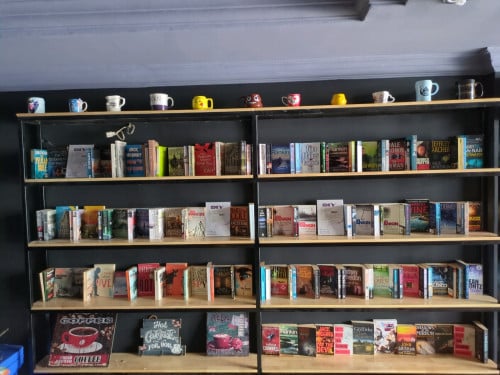 Books, cheap English and Khmer books, second hand.