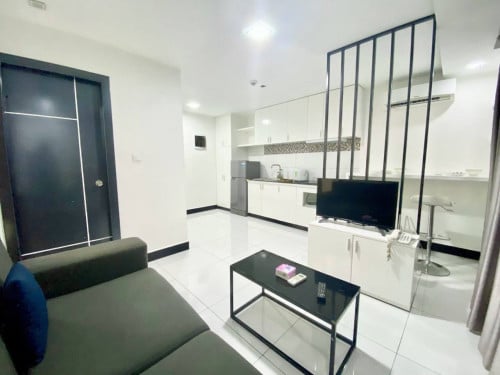 Condo BKK2 1 Bedroom room serviced apartment For Rent  អាផាតមិន ១បន្ទប់គេង សម្រាប់ជួល បឹងកេងកង 2