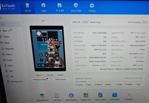 iPad 7th 128G 99%