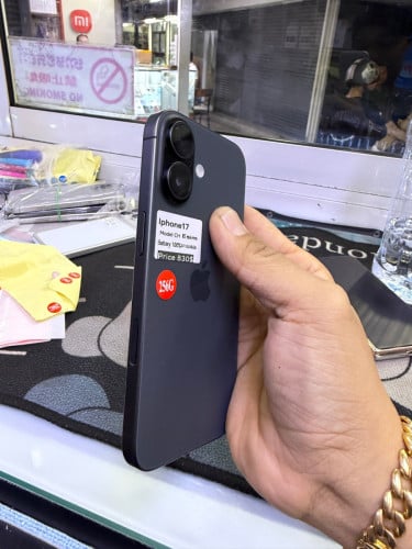 Iphone17 256G CH sim2 battery 100% សាកបាន 6ដង