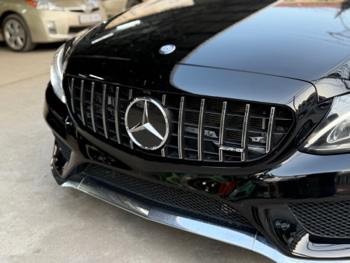 Mercedes C300 AMG 2015 Black Option ស្លាយកុងទ័រ ពិន្ទុជាប់85