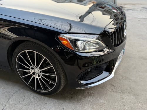 Mercedes C300 AMG 2015 Black Option ស្លាយកុងទ័រ ពិន្ទុជាប់85