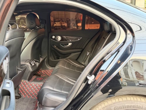Mercedes C300 AMG 2015 Black Option ស្លាយកុងទ័រ ពិន្ទុជាប់85