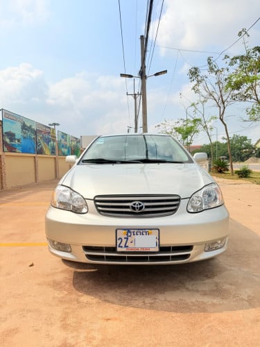 Toyota Corolla 2003 LE ធានាឡានស្អាត