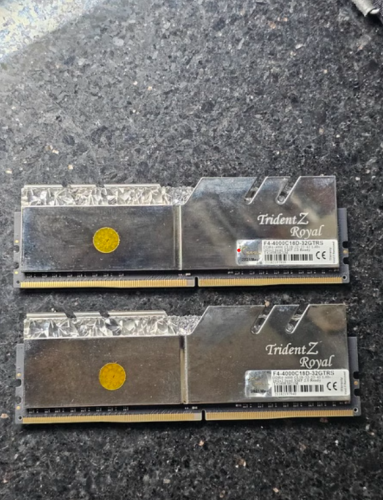 Used G.Skill Trident Z Royal 32GB DDR4 3600MHz