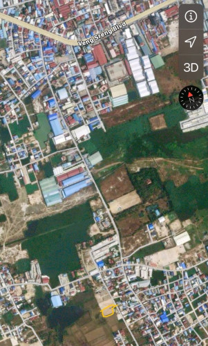 ដីលក់ម្ចាស់ផ្ទាល់ នៅភូមិព្រៃល្វា ចោមចៅ២ ទំហំ២១អា ជាង