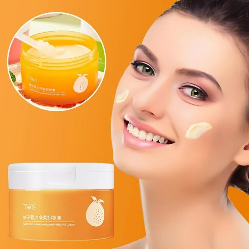 គ្រីមលាងសម្អាត makeup brand TWG 🧡ព៌ណទឹកក្រូចជួយឲ្យស្បែកមុខ ស្រស់ថ្លា កាត់បន្ថយភាពស្រអាប់
