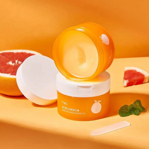 គ្រីមលាងសម្អាត makeup brand TWG 🧡ព៌ណទឹកក្រូចជួយឲ្យស្បែកមុខ ស្រស់ថ្លា កាត់បន្ថយភាពស្រអាប់