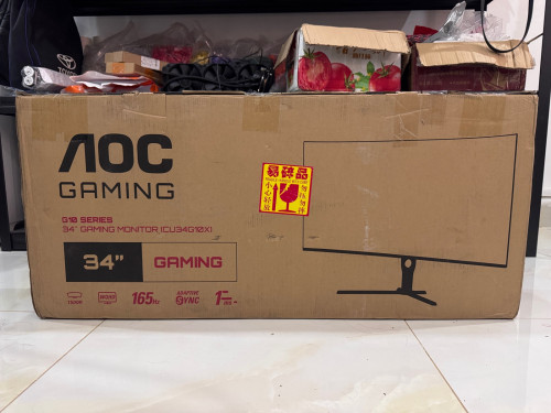 AOC Monitor CU34G10X 34 inch 165Hz curved screen