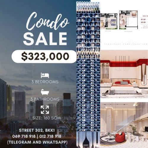 Duplex Condo 3 Bedroom | 3 Bathroom