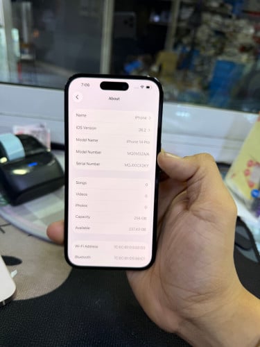 Iphone14pro 256G ZA sim2 battery 96%